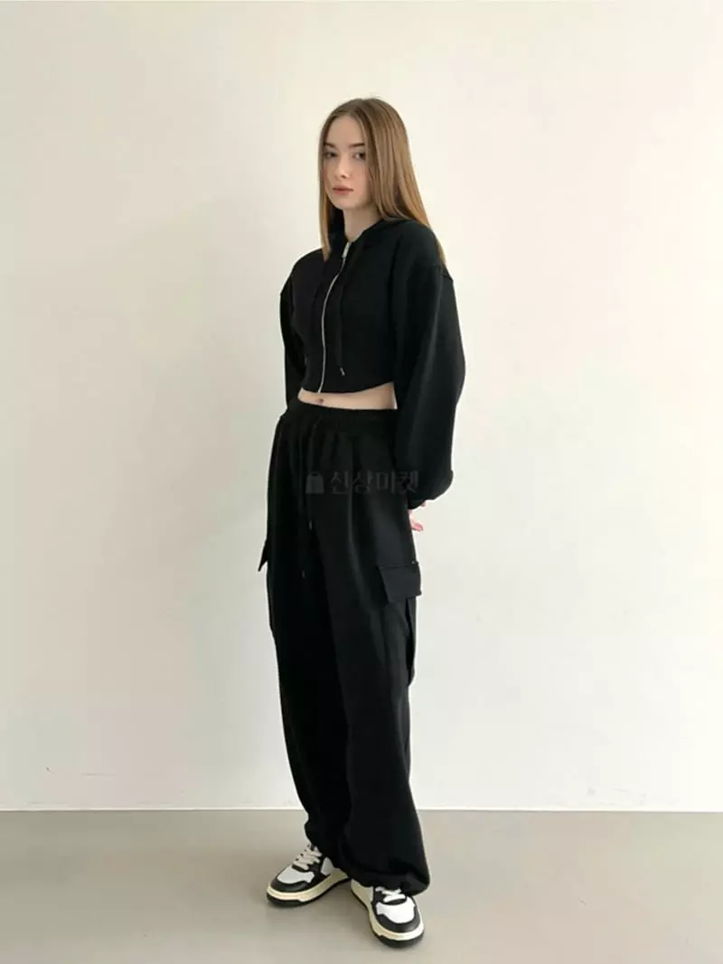 Another Avenue - Korean Women Fashion - #momslook - Forever Hoody Zip-up - 7