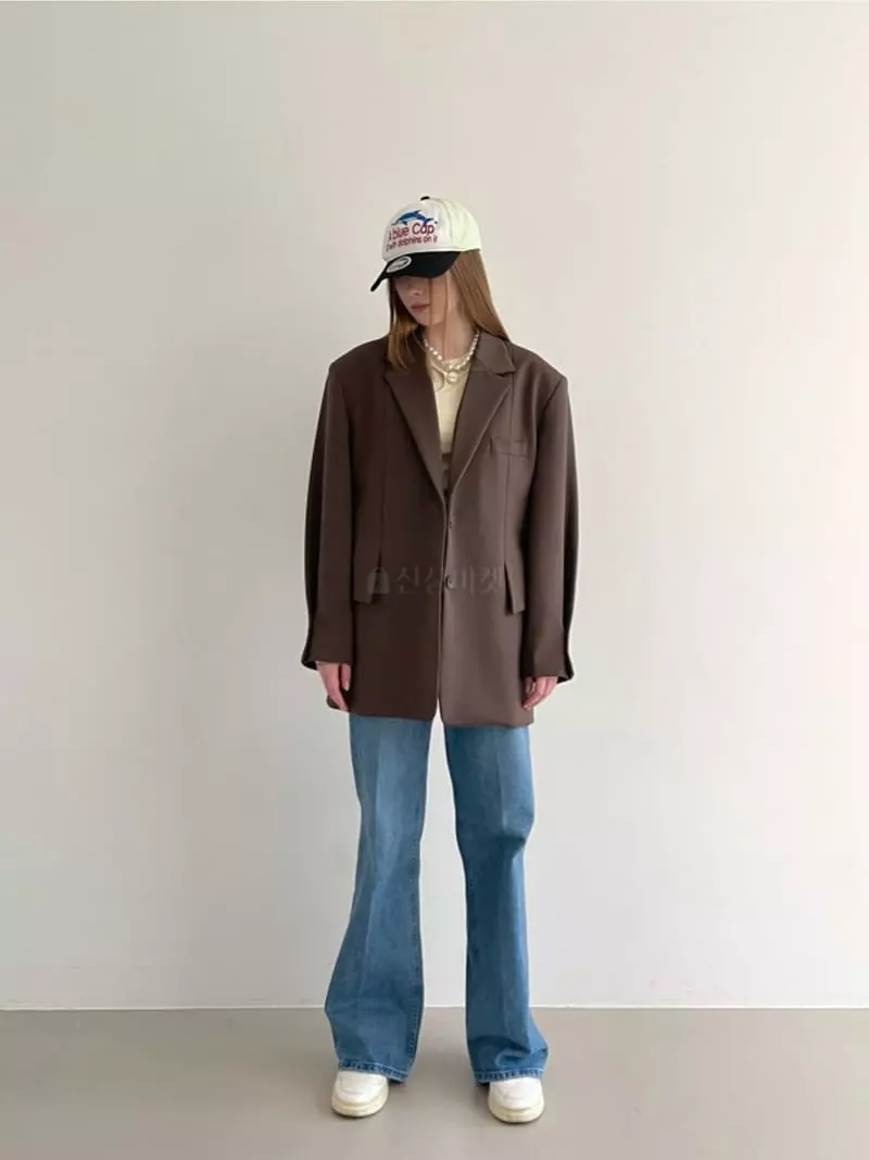 Another Avenue - Korean Women Fashion - #momslook - Tailor Two-Button Jacket - 9
