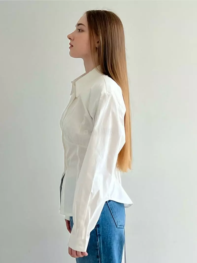 Another Avenue - Korean Women Fashion - #momslook - Corset Shirt - 9