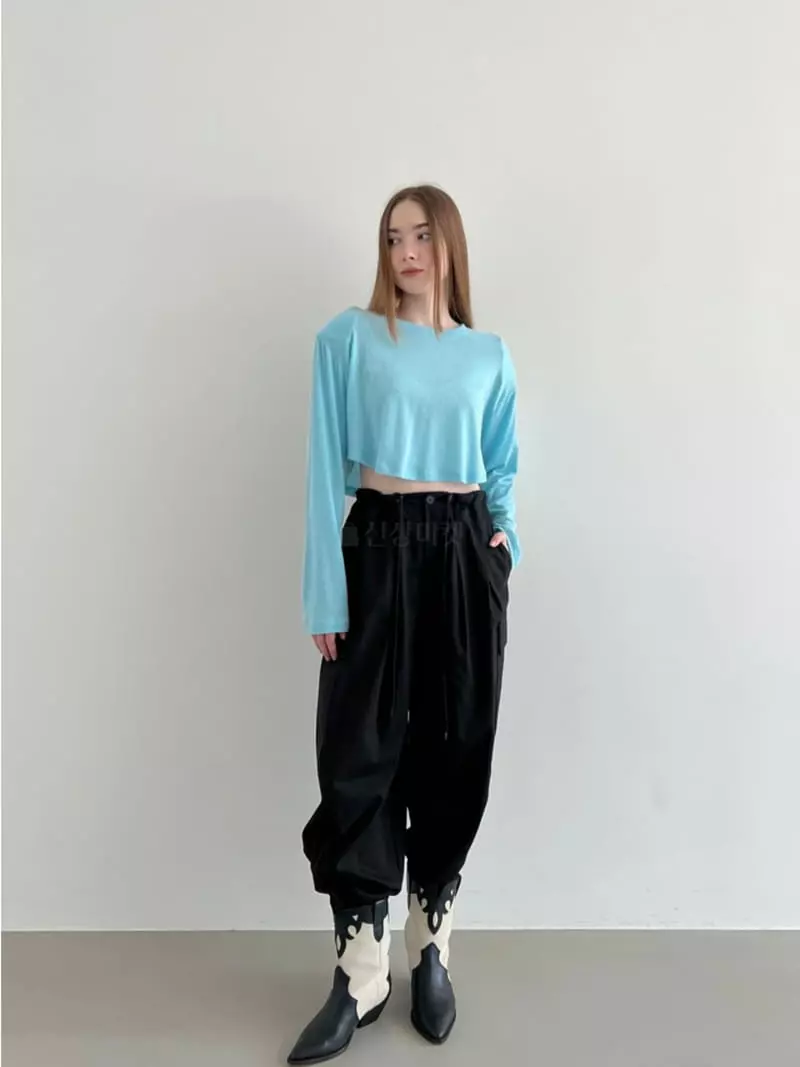 Another Avenue - Korean Women Fashion - #momslook - Round Tee - 6
