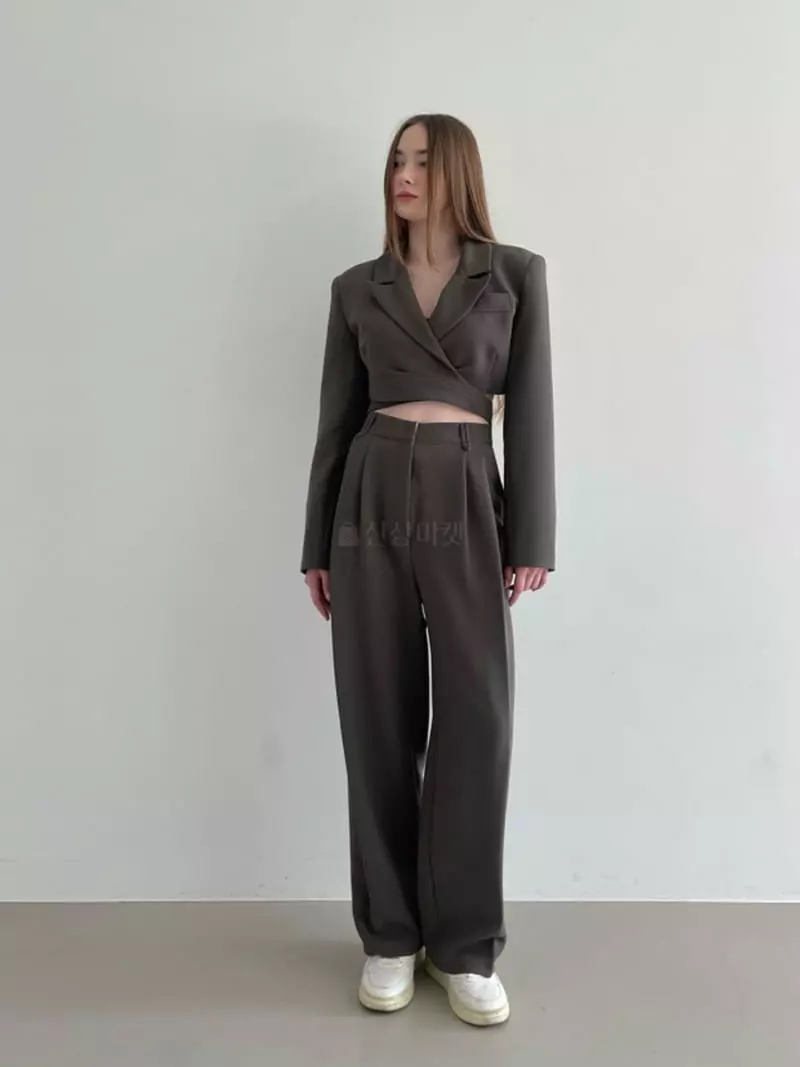 Another Avenue - Korean Women Fashion - #momslook - Eter Wrap Jacket - 2