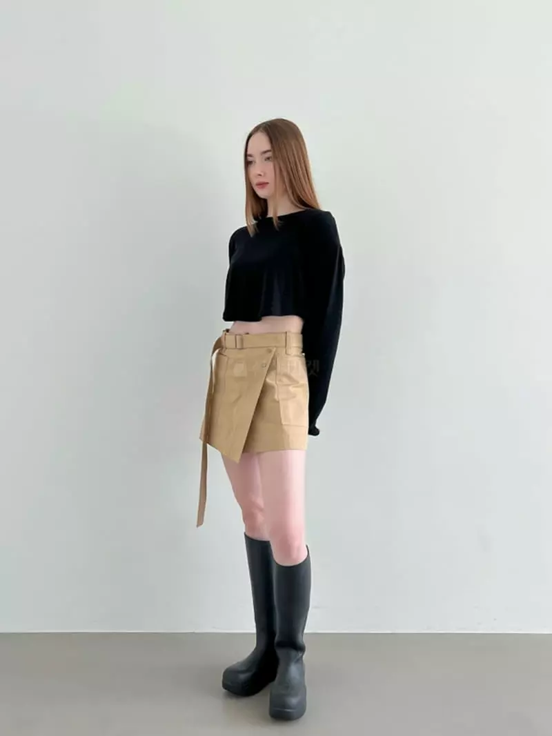Another Avenue - Korean Women Fashion - #momslook - Row Wrap Skirt