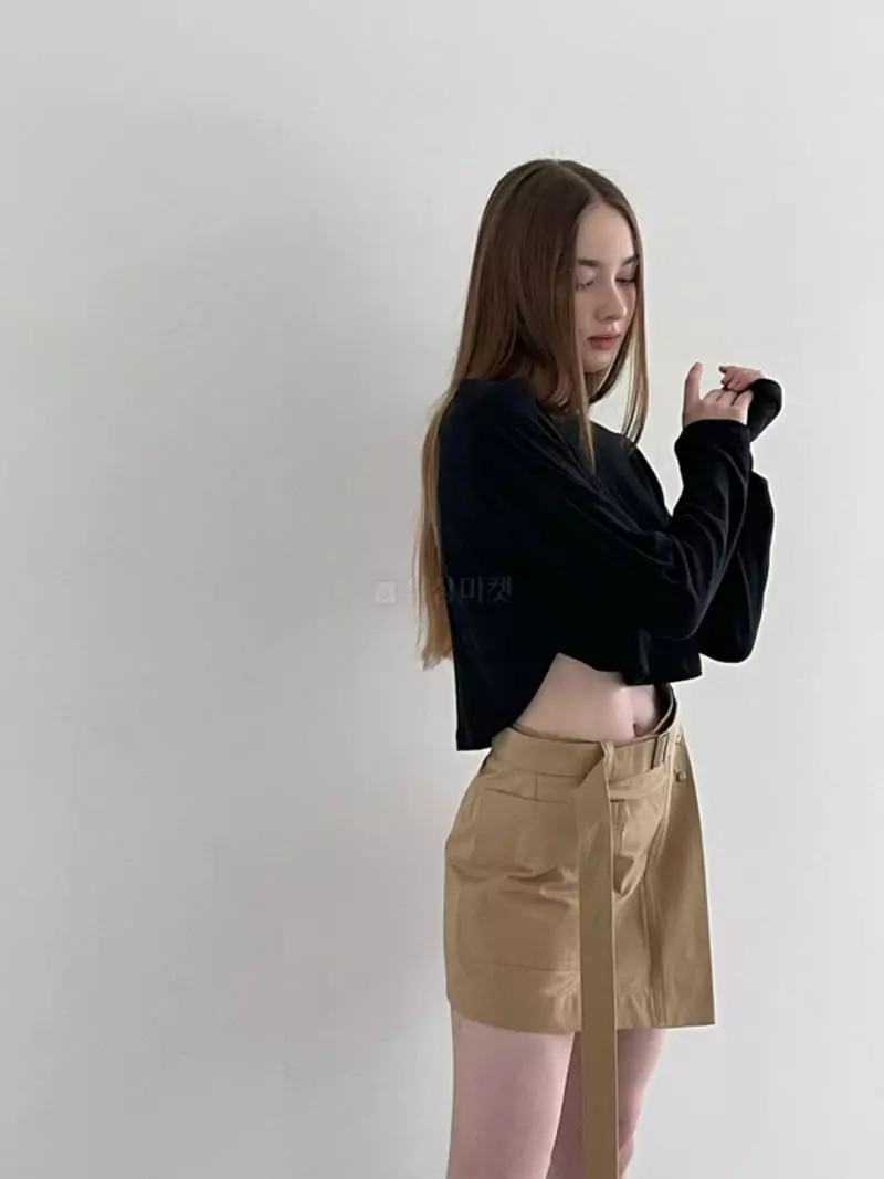 Another Avenue - Korean Women Fashion - #momslook - Row Wrap Skirt - 5