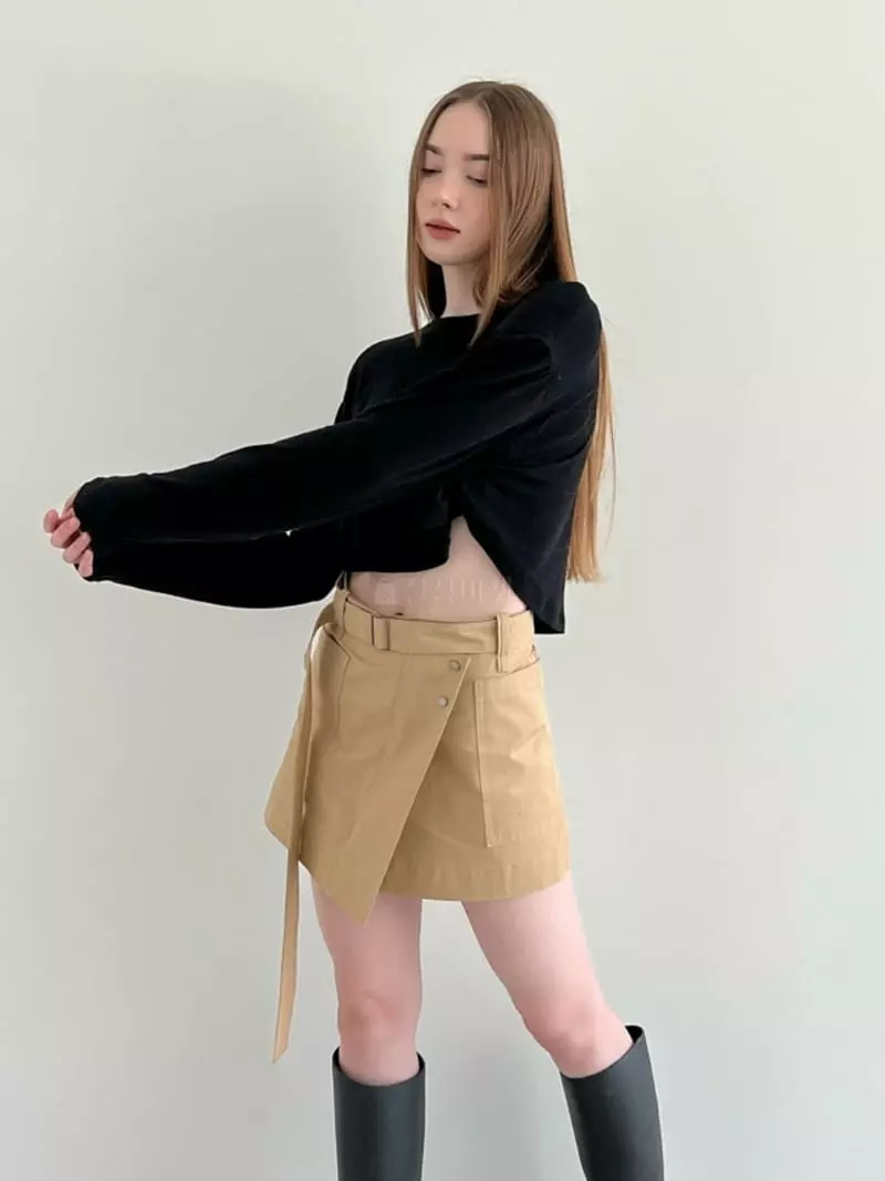 Another Avenue - Korean Women Fashion - #momslook - Row Wrap Skirt - 9