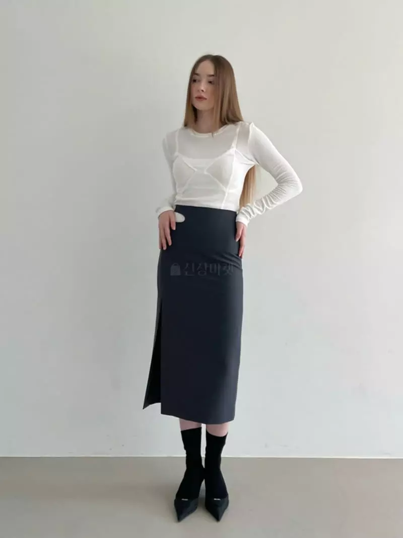 Another Avenue - Korean Women Fashion - #momslook - Liner Tee - 8