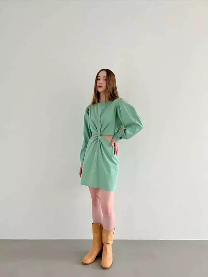 Another Avenue - Korean Women Fashion - #momslook - Twist One-piece - 9