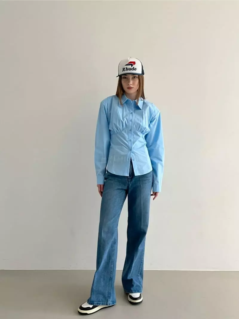 Another Avenue - Korean Women Fashion - #momslook - Corset Shirt - 2