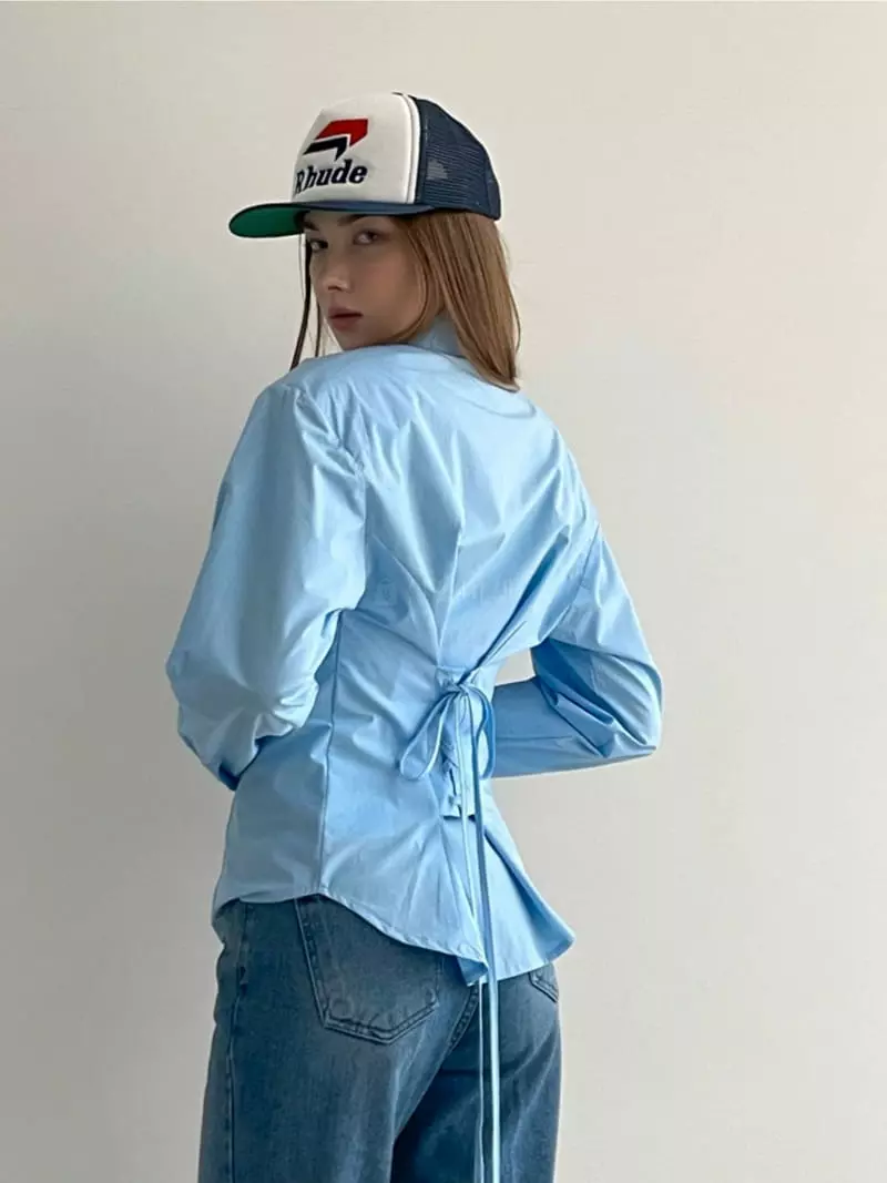 Another Avenue - Korean Women Fashion - #momslook - Corset Shirt - 7