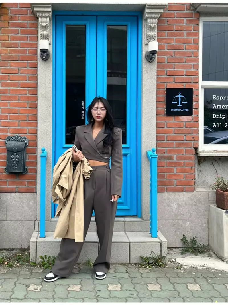 Another Avenue - Korean Women Fashion - #momslook - Eter Wrap Pants