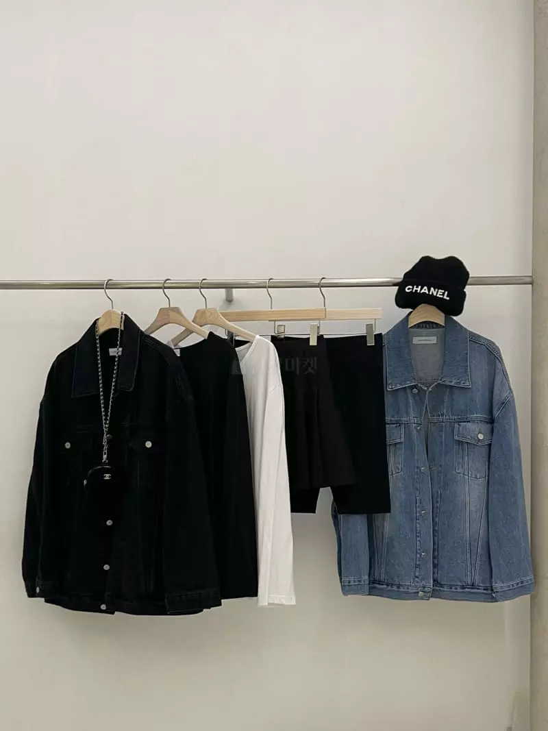 Another Avenue - Korean Women Fashion - #momslook - Arc Denim Jacket - 10