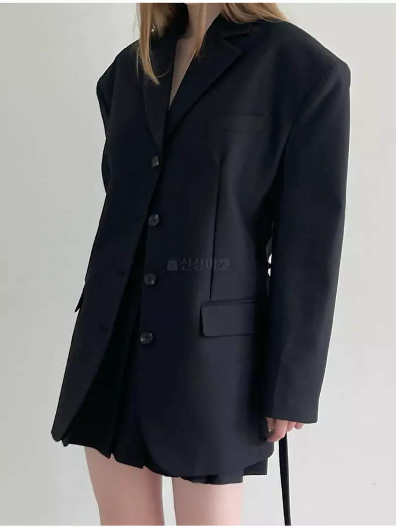 Another Avenue - Korean Women Fashion - #momslook - Arc Belt Jacket - 9
