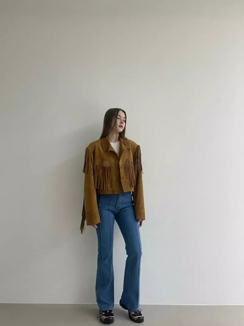 Another Avenue - Korean Women Fashion - #momslook - Suede Jacket