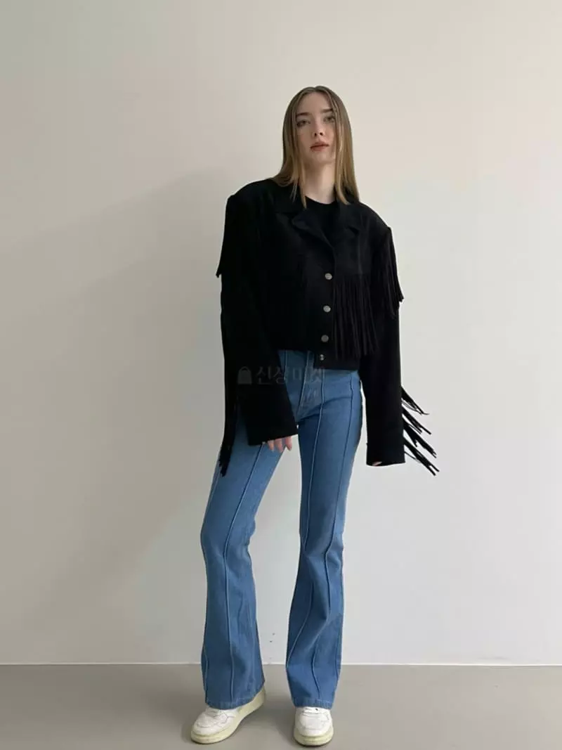 Another Avenue - Korean Women Fashion - #momslook - Suede Jacket - 10