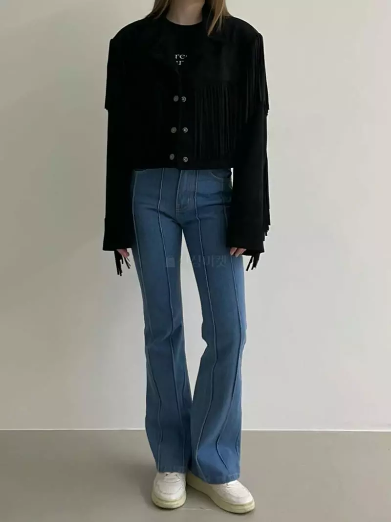 Another Avenue - Korean Women Fashion - #momslook - Suede Jacket - 11