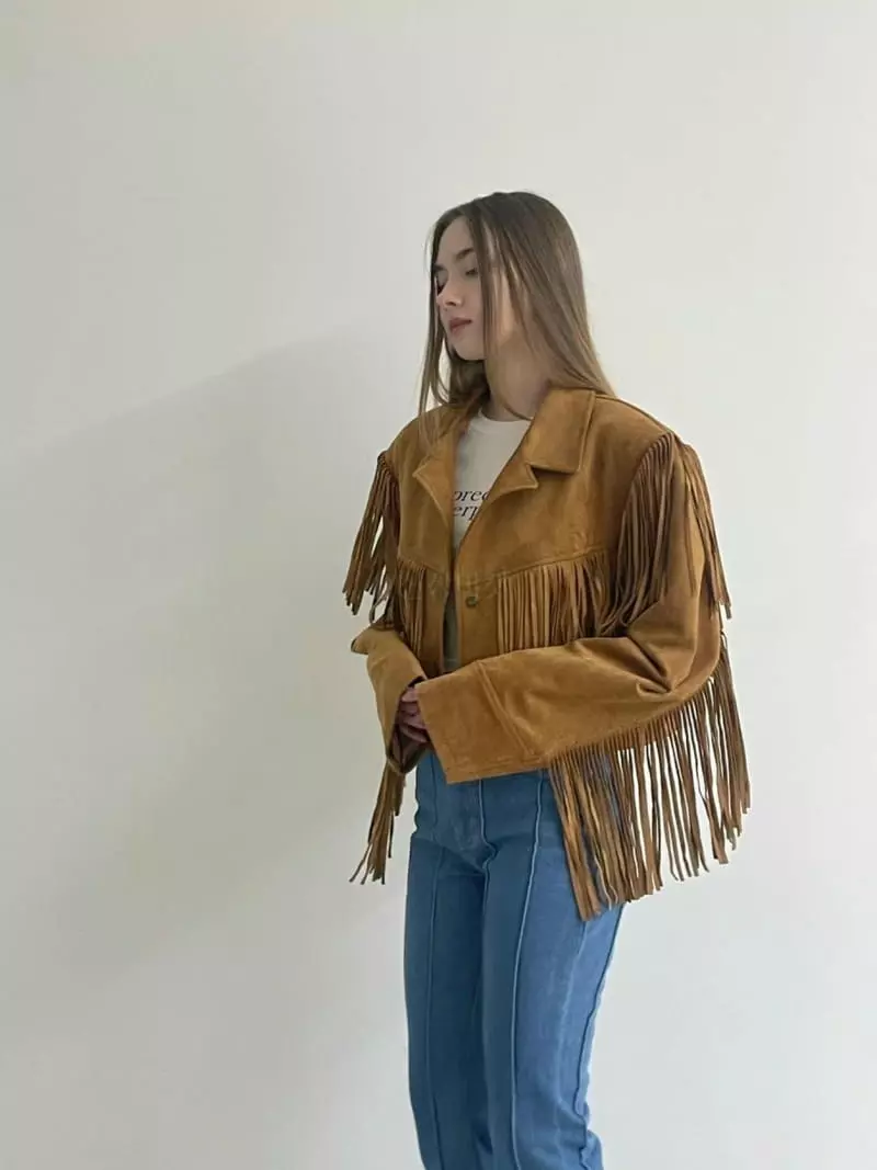Another Avenue - Korean Women Fashion - #momslook - Suede Jacket - 5