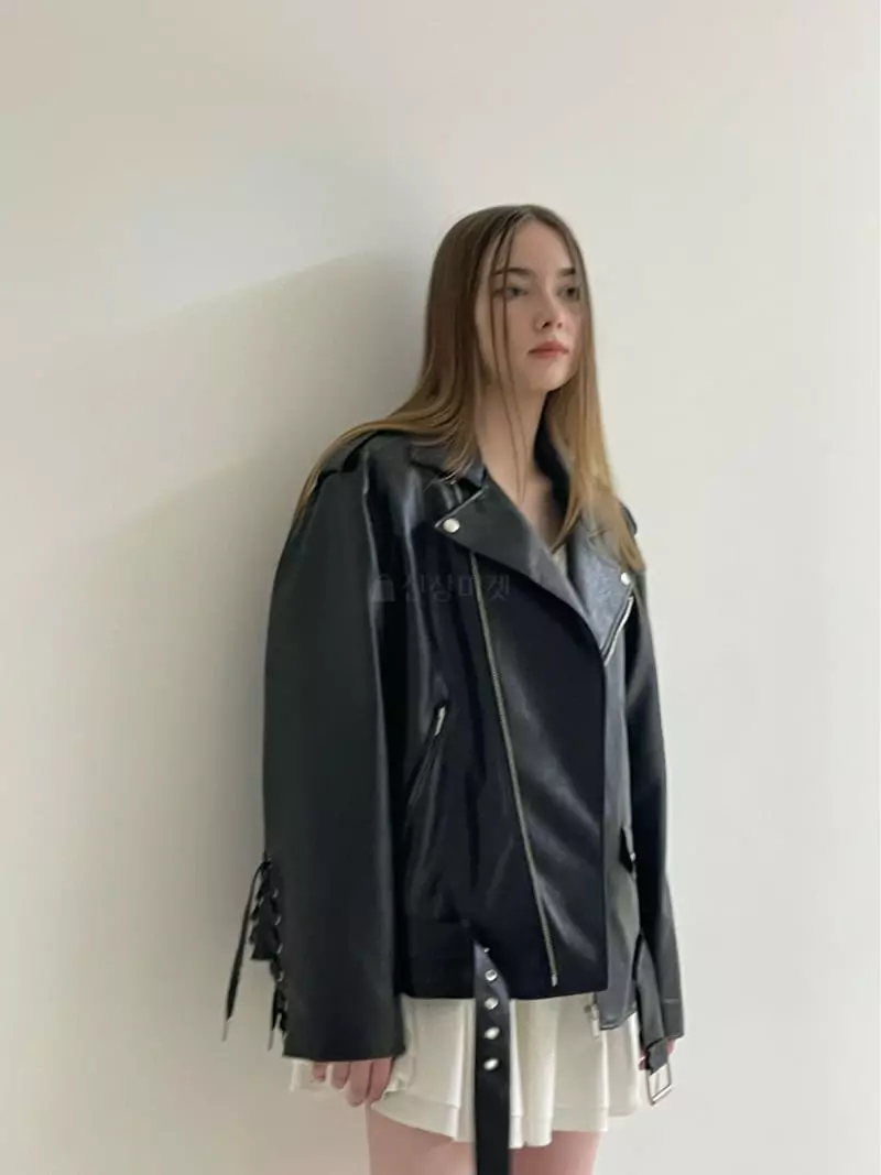Another Avenue - Korean Women Fashion - #momslook - Vigan Leather Jacket - 10