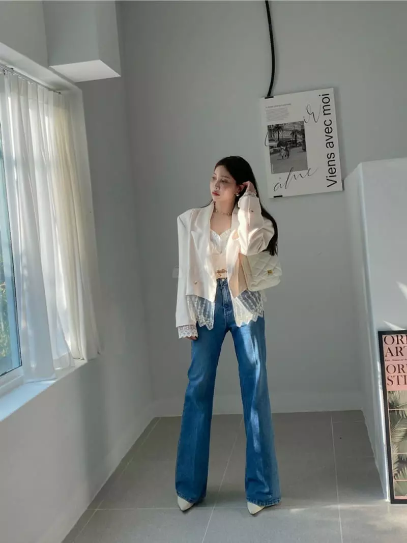 Another Avenue - Korean Women Fashion - #momslook - Legicgi Jeans - 5