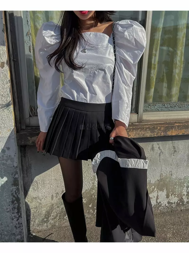 Another Avenue - Korean Women Fashion - #momslook - Lejana Blouse - 2
