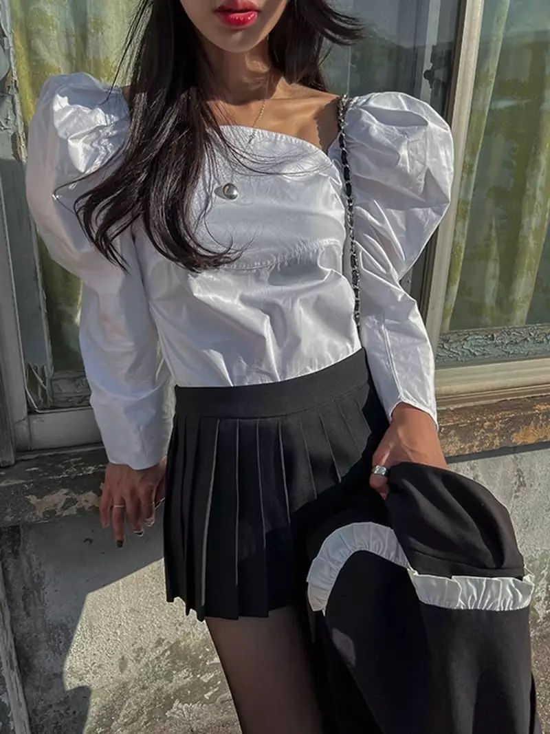 Another Avenue - Korean Women Fashion - #momslook - Lejana Blouse - 3
