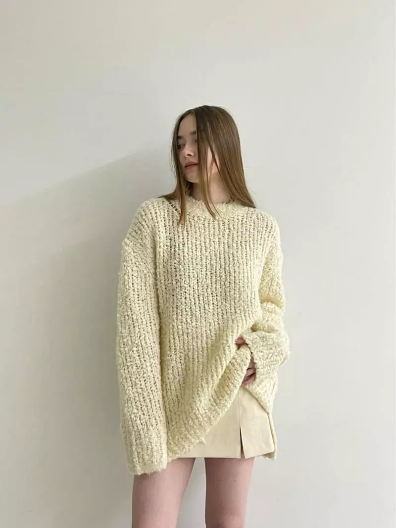 Another Avenue - Korean Women Fashion - #momslook - Leha Slit Skirt - 3