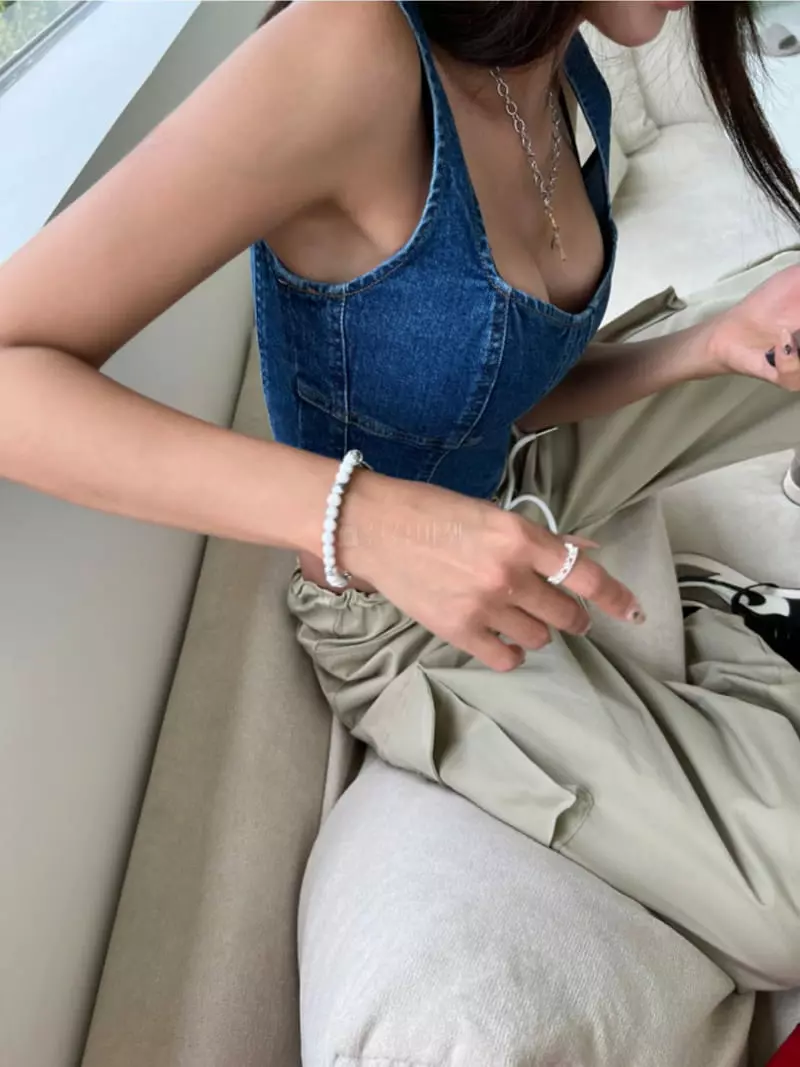 Another Avenue - Korean Women Fashion - #momslook - Denim Top