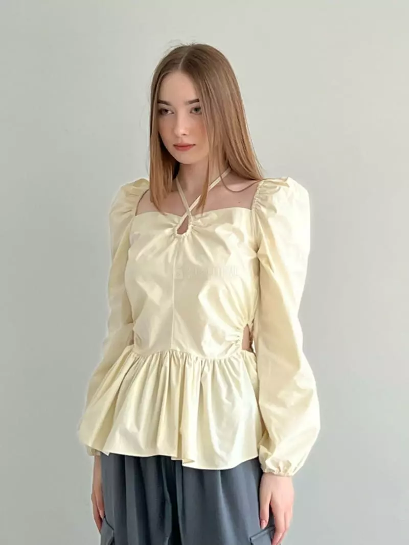 Another Avenue - Korean Women Fashion - #pursuepretty - Slit Blouse - 6