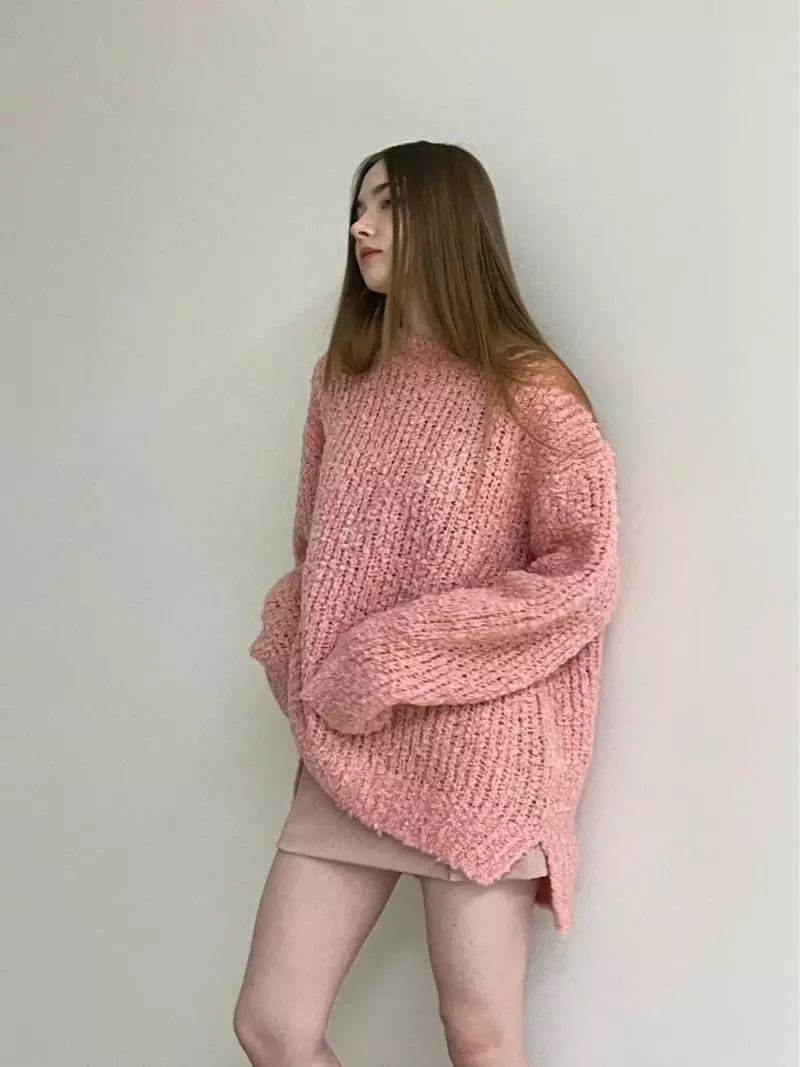 Another Avenue - Korean Women Fashion - #pursuepretty - Hand Box Knit Tee - 5