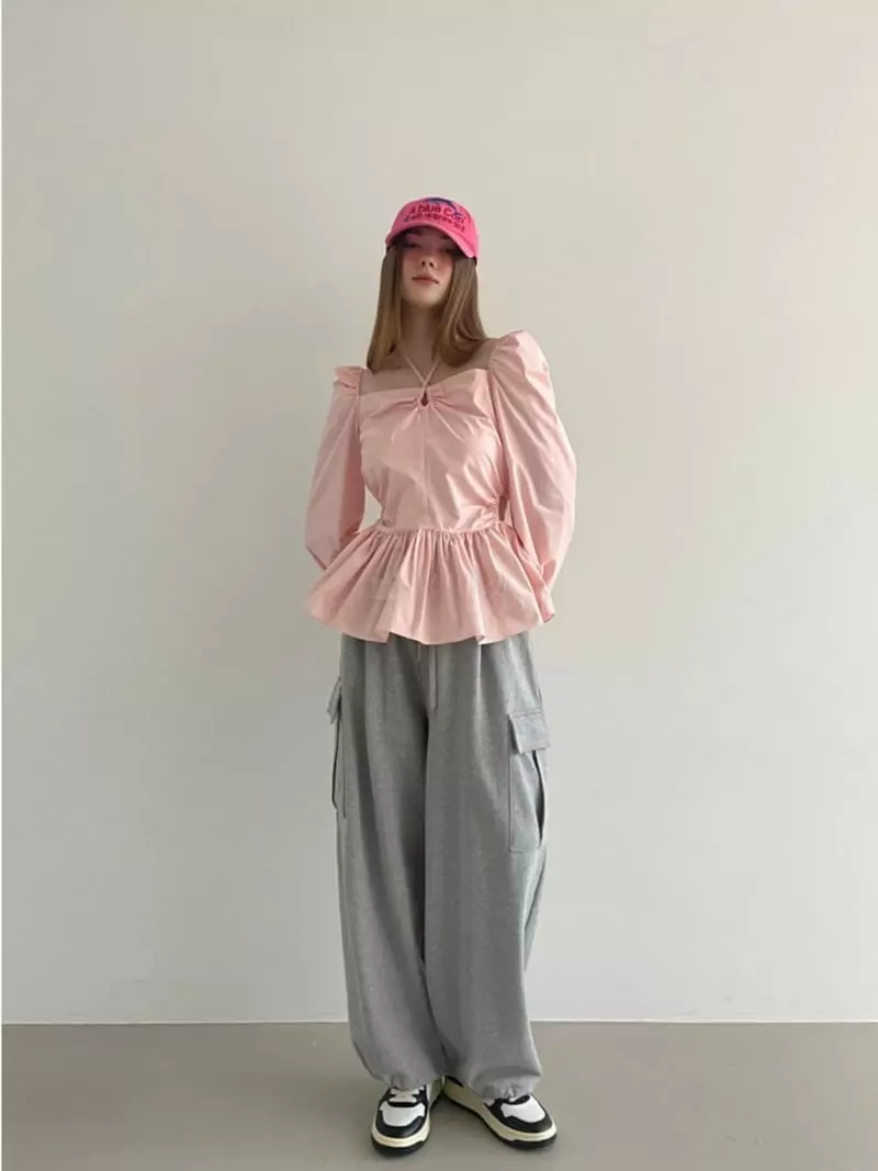 Another Avenue - Korean Women Fashion - #restrostyle - Slit Blouse - 7