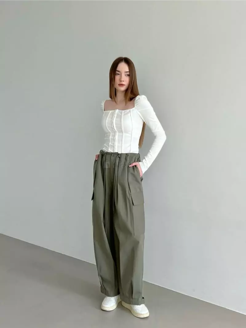 Another Avenue - Korean Women Fashion - #restrostyle - Corset Tee - 3