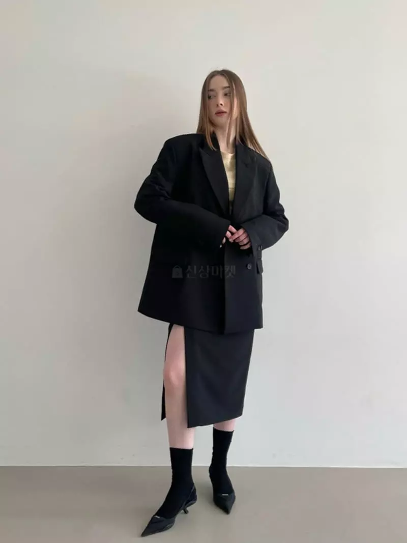 Another Avenue - Korean Women Fashion - #restrostyle - Eve Slit Skirt