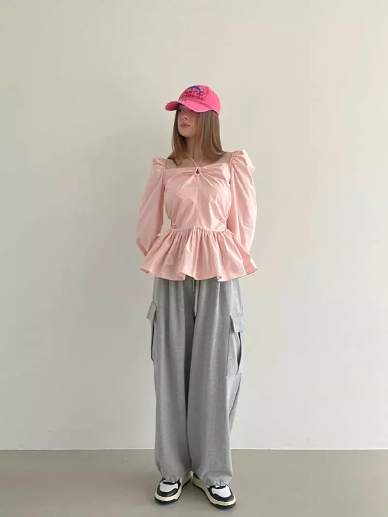 Another Avenue - Korean Women Fashion - #romanticstyle - Slit Blouse - 8
