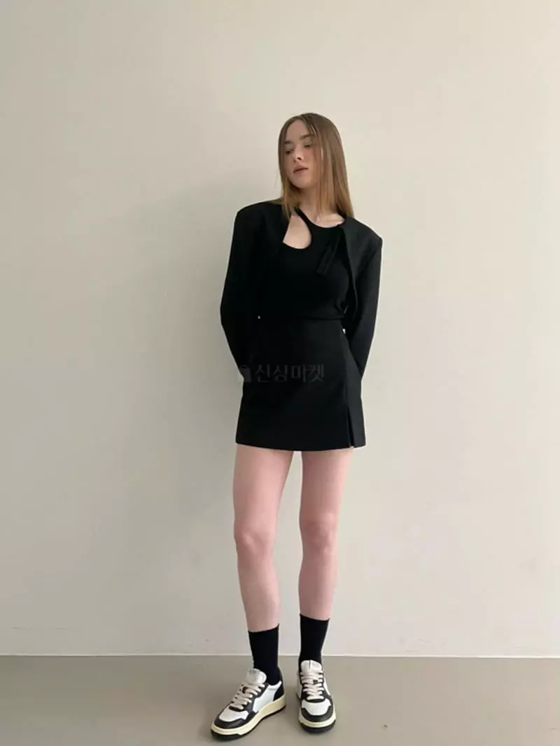 Another Avenue - Korean Women Fashion - #romanticstyle - Slit Bolero Jacket - 7