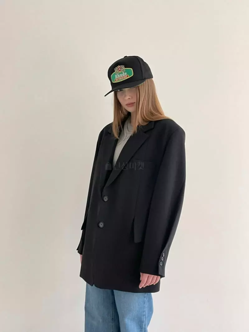 Another Avenue - Korean Women Fashion - #romanticstyle - Tailor Two-Button Jacket - 5