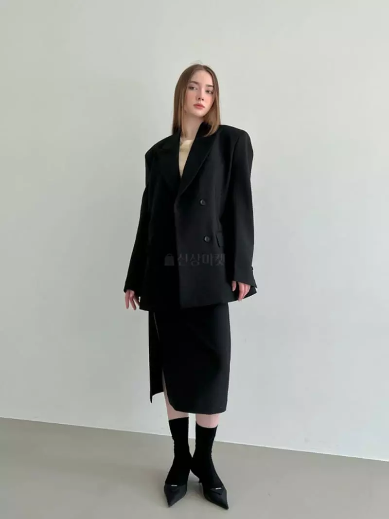 Another Avenue - Korean Women Fashion - #romanticstyle - Eve Slit Skirt - 2