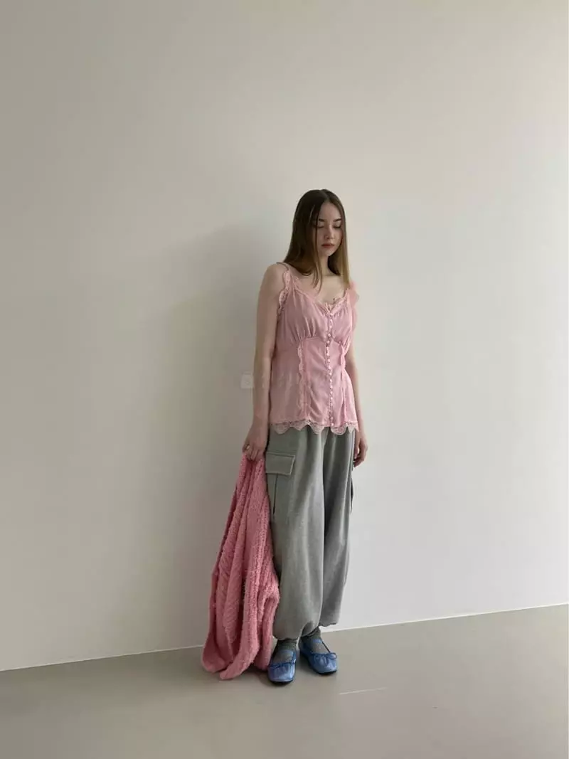 Another Avenue - Korean Women Fashion - #romanticstyle - Mureng Lace Sleeveless - 12
