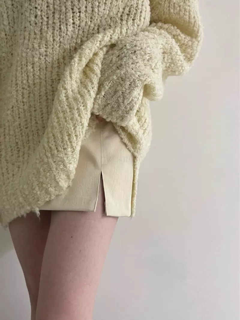 Another Avenue - Korean Women Fashion - #romanticstyle - Leha Slit Skirt - 9