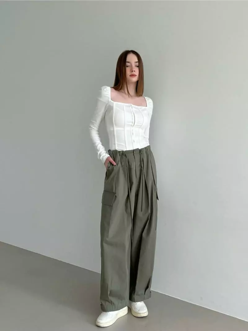Another Avenue - Korean Women Fashion - #shopsmall - Corset Tee - 5