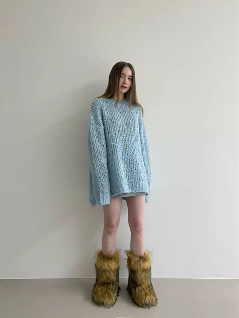 Another Avenue - Korean Women Fashion - #shopsmall - Hand Box Knit Tee - 8