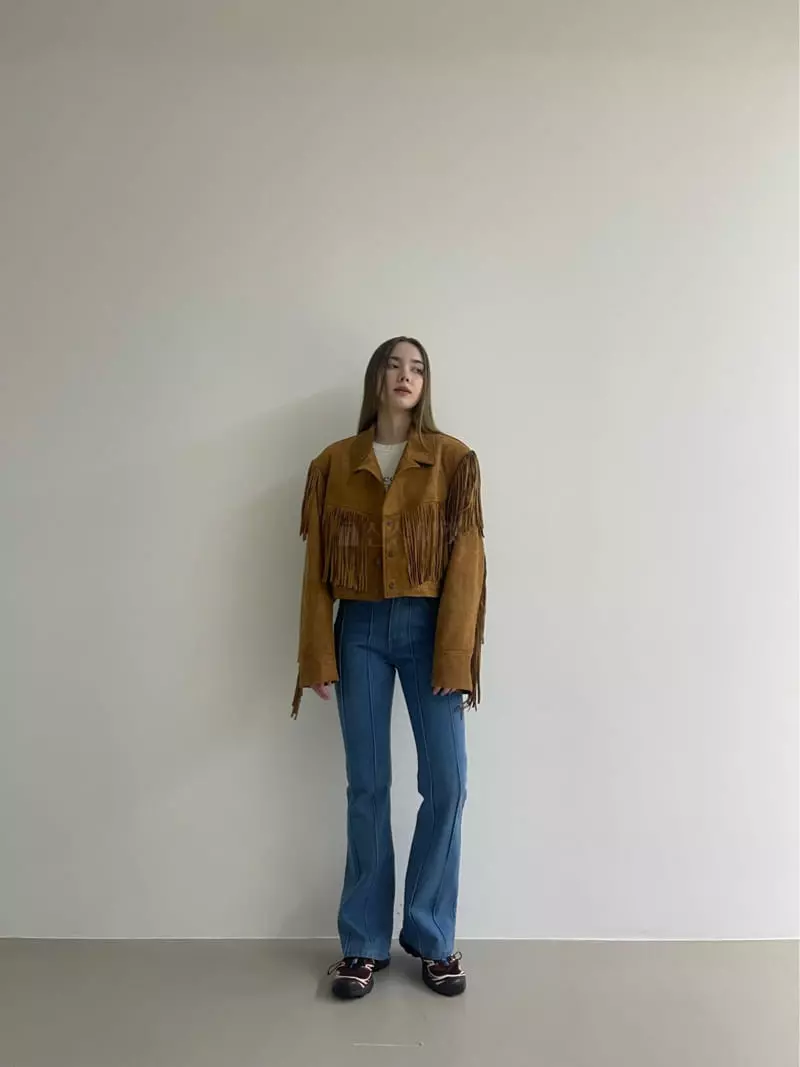 Another Avenue - Korean Women Fashion - #shopsmall - Pintuck Jeans - 7