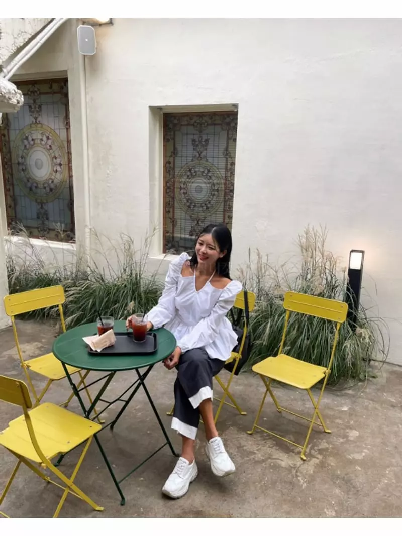 Another Avenue - Korean Women Fashion - #shopsmall - Slit Blouse - 5