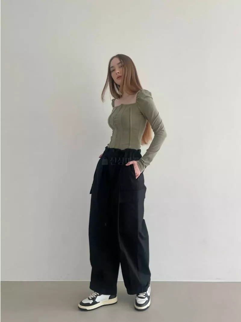 Another Avenue - Korean Women Fashion - #thatsdarling - Corset Tee - 6