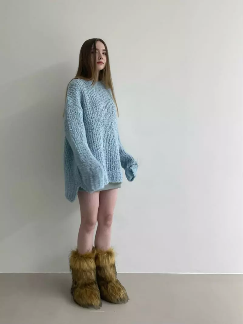 Another Avenue - Korean Women Fashion - #thatsdarling - Hand Box Knit Tee - 9