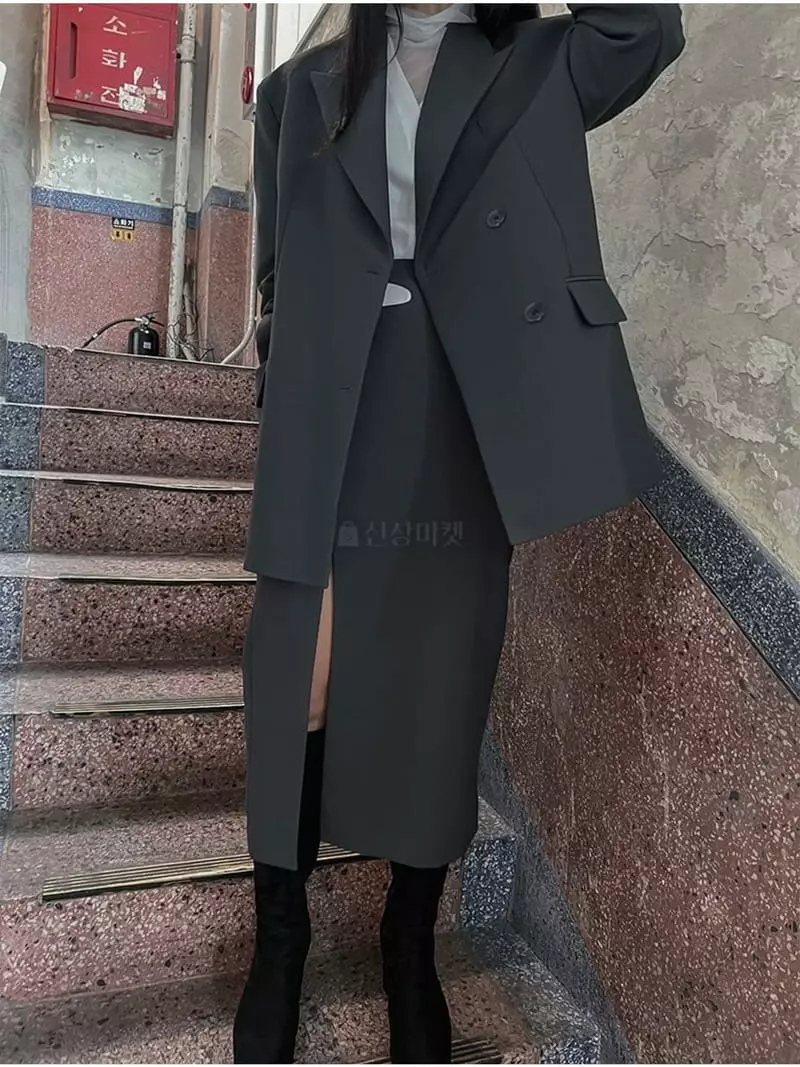 Another Avenue - Korean Women Fashion - #thatsdarling - Eve Double Jacket - 2