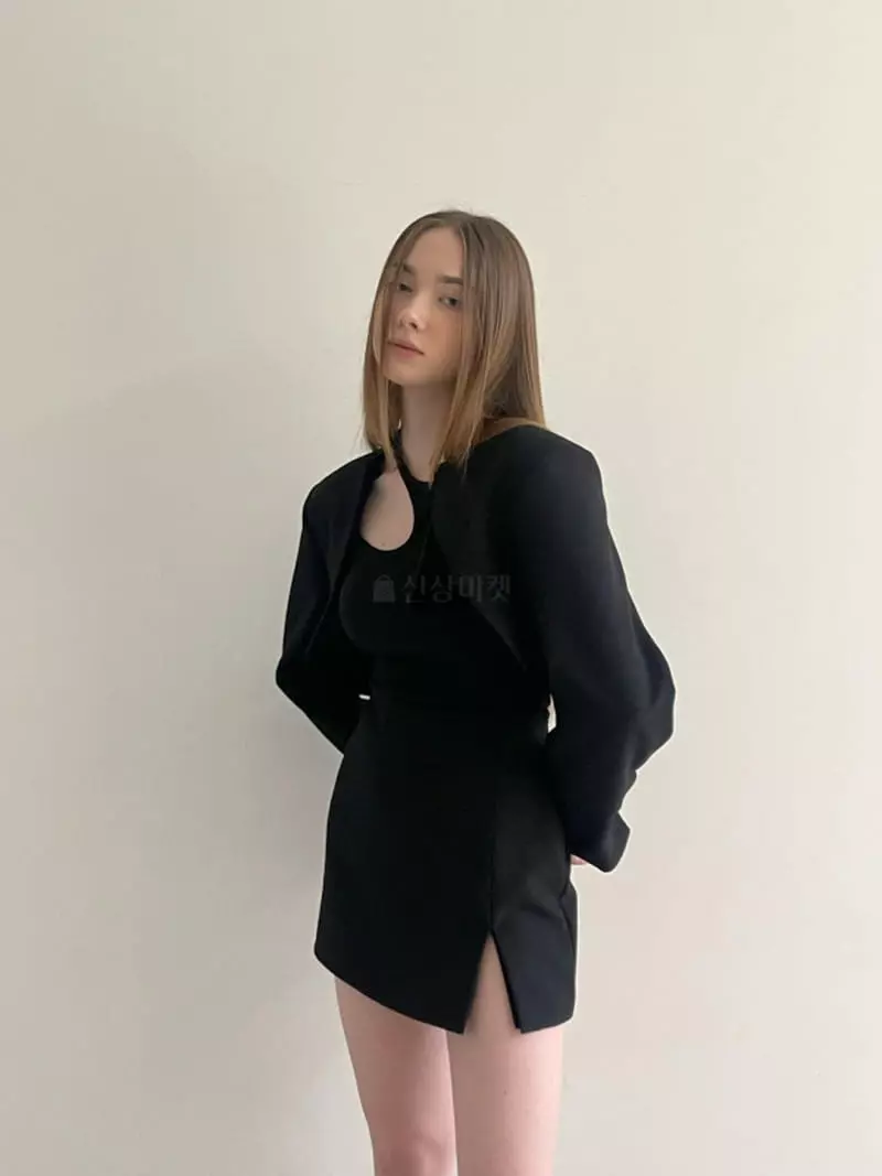 Another Avenue - Korean Women Fashion - #thelittlethings - Slit Bolero Jacket - 10