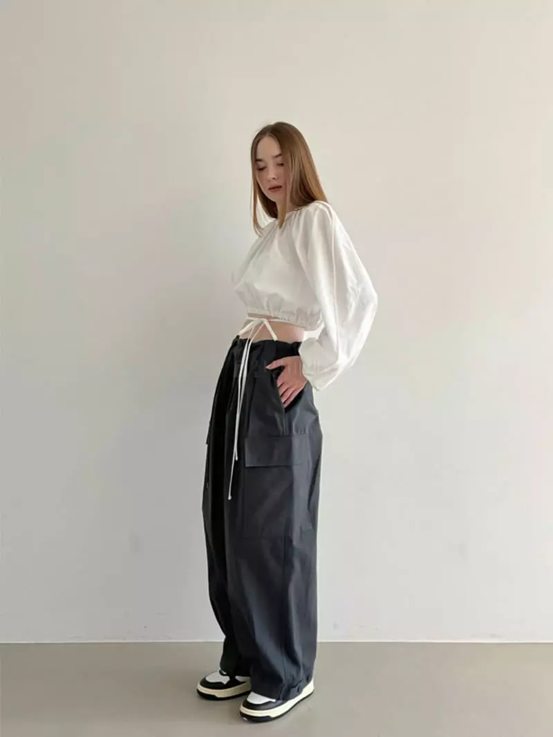 Another Avenue - Korean Women Fashion - #thelittlethings - Tencel Wrap Blouse - 9