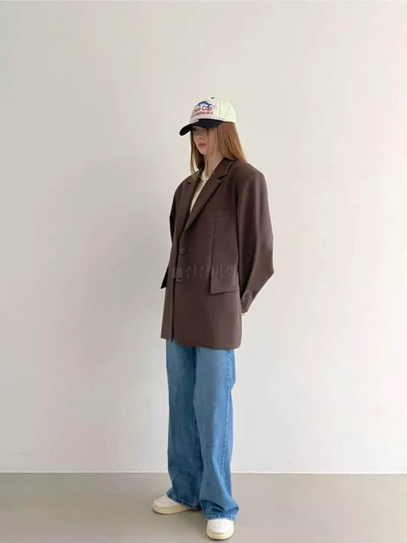 Another Avenue - Korean Women Fashion - #thelittlethings - Tailor Two-Button Jacket - 8