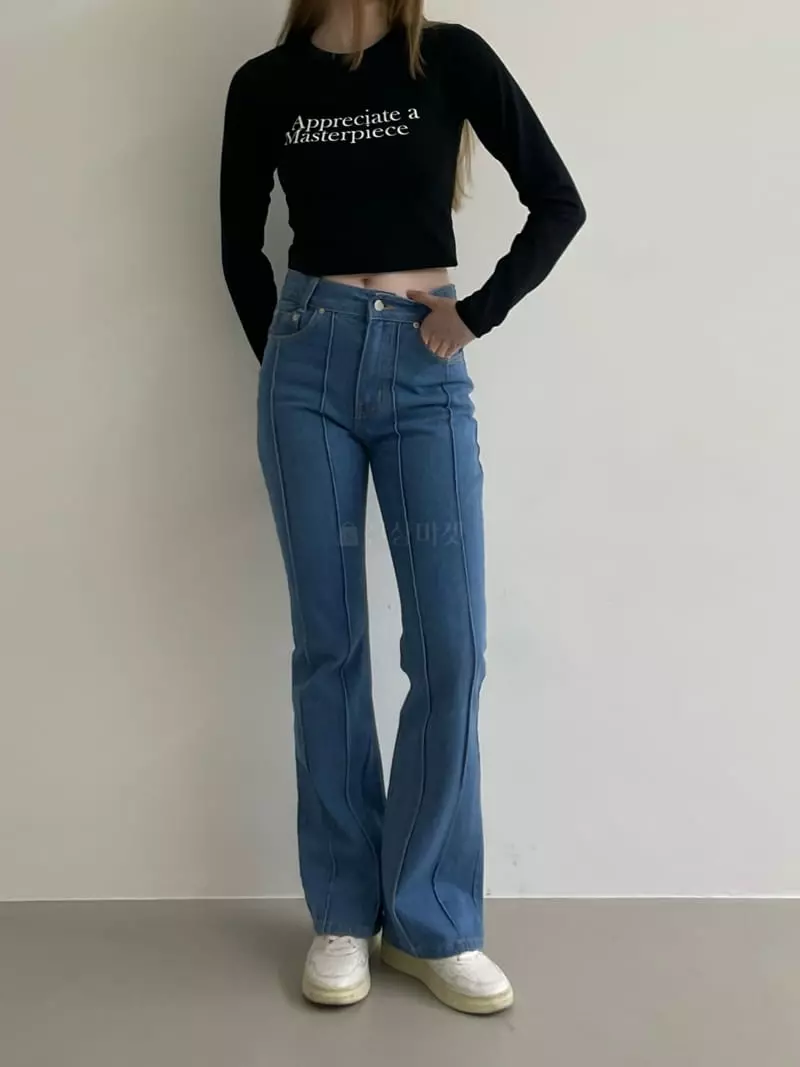 Another Avenue - Korean Women Fashion - #thelittlethings - Pintuck Jeans - 9