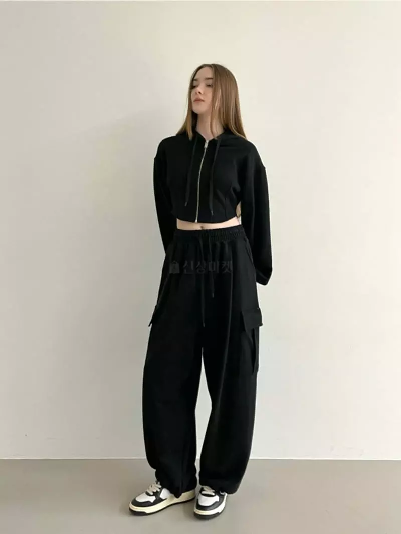 Another Avenue - Korean Women Fashion - #vintageinspired - Forever Hoody Zip-up - 9