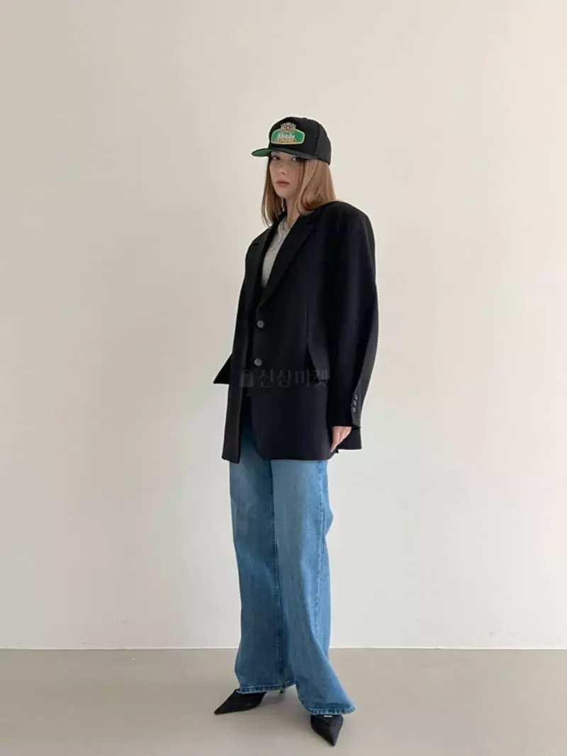 Another Avenue - Korean Women Fashion - #vintageinspired - Tailor Two-Button Jacket