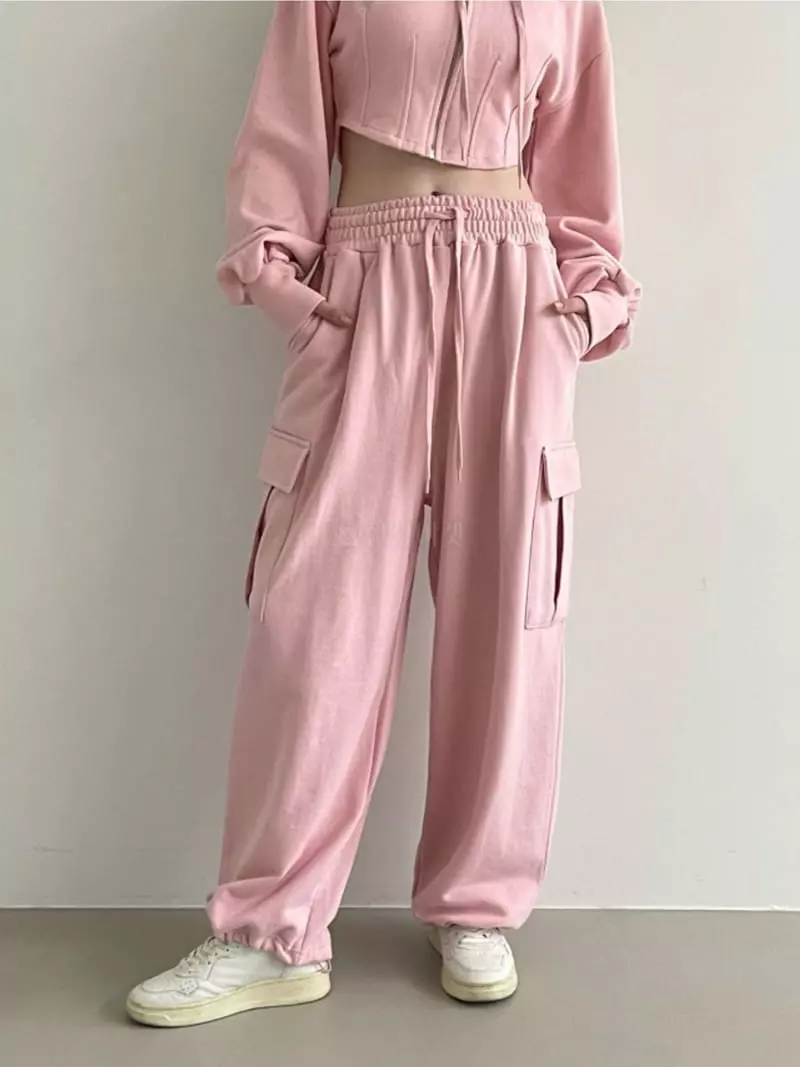 Another Avenue - Korean Women Fashion - #vintageinspired - Melow Pocket Pants - 9